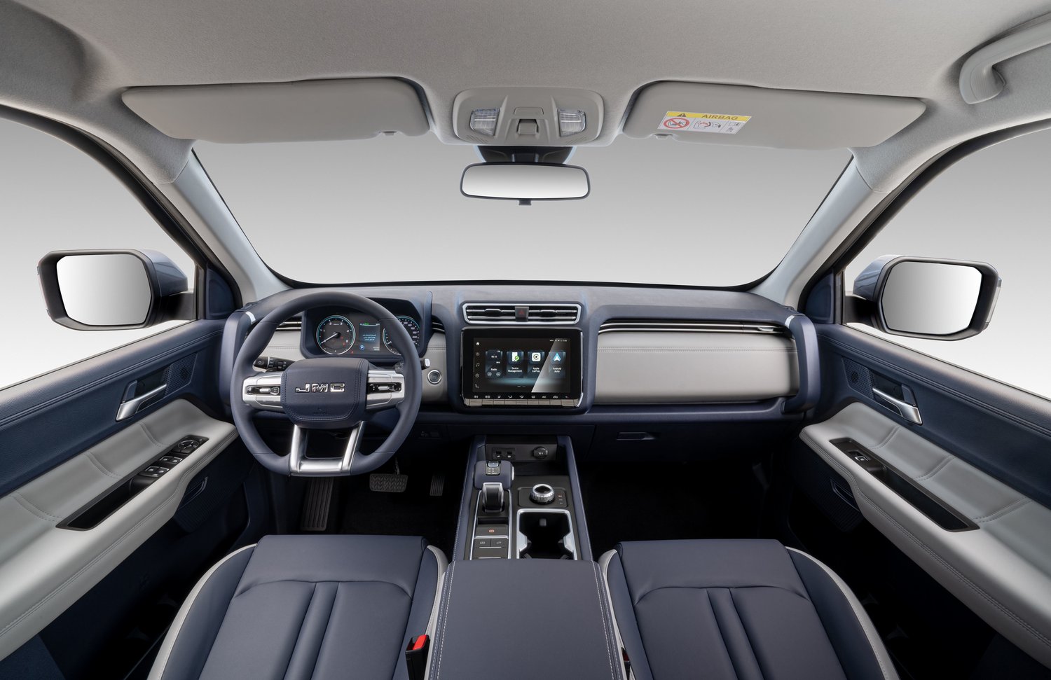 JMC Grand Avenue - refined cabin with 12-inch touchscreen display